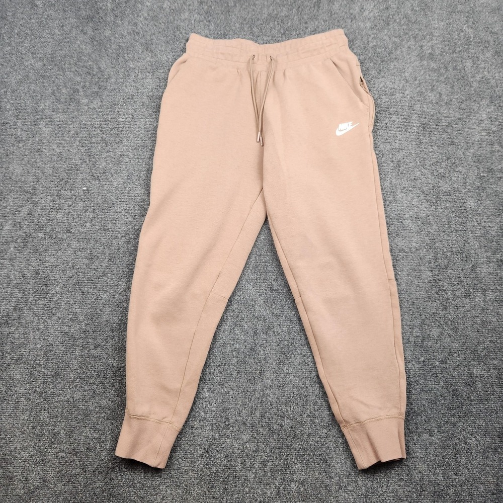 Nike Sportswear Tech Fleece Pants Mens Small Beige Joggers Sweatpants BV3472-283